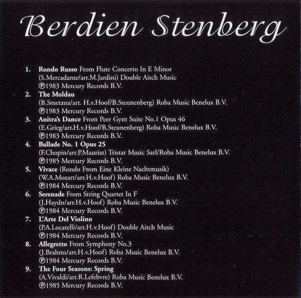 Berdien Stenberg : Rondo Russo (CD, Comp)