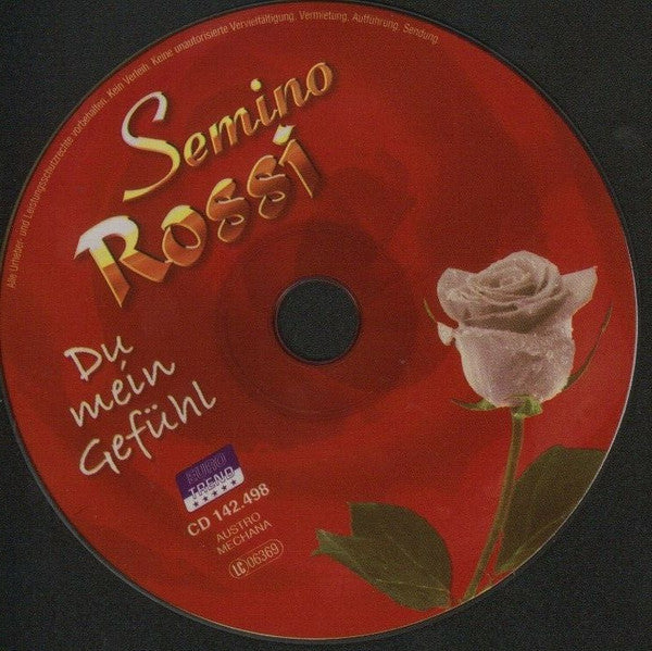 Semino Rossi : Du Mein Gefühl (CD, Comp)