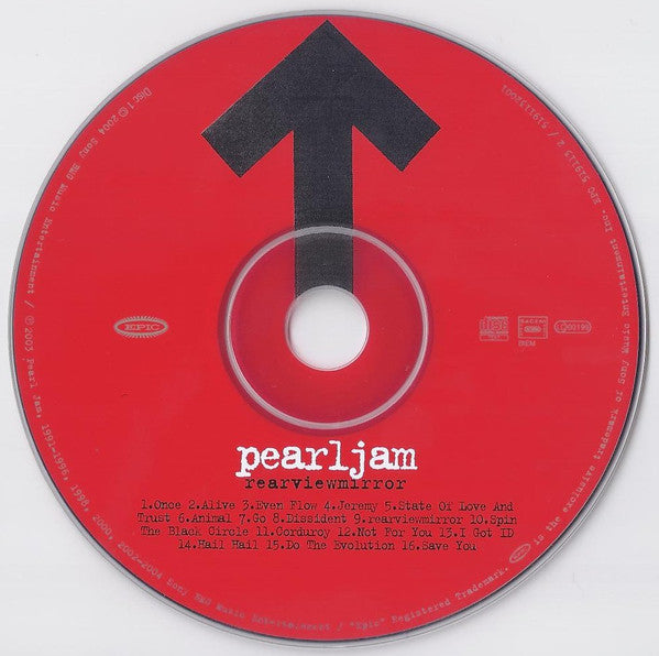 Pearl Jam : Rearviewmirror (Greatest Hits 1991-2003) (2xCD, Comp, Tri)