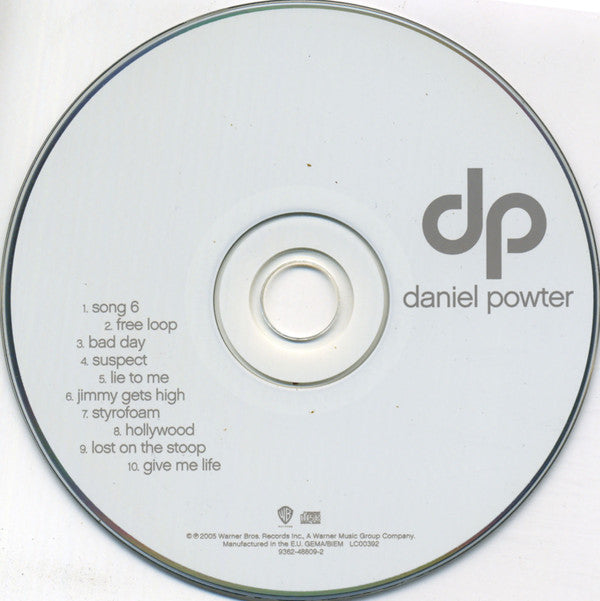 Daniel Powter : DP (CD, Album)