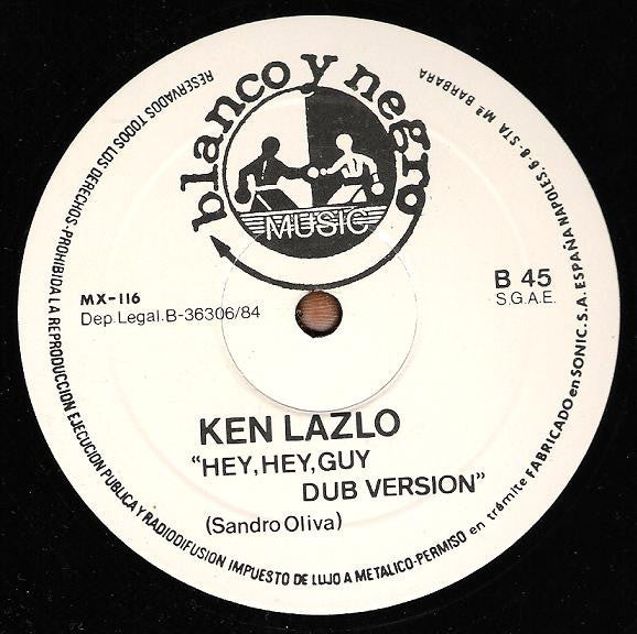 Ken Laszlo : Hey Hey Guy (12", Maxi)