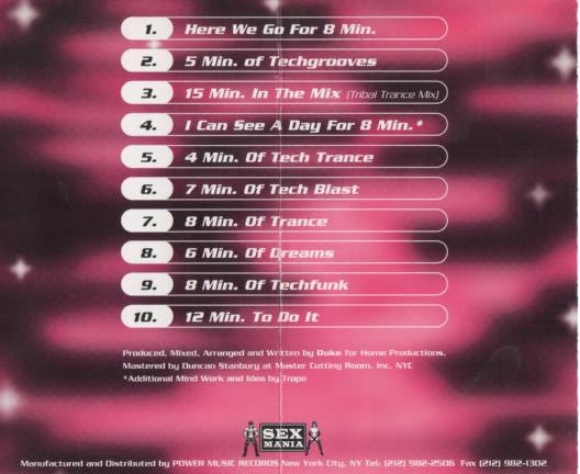 Pleasure Dome : The Album - 60 Min Of Tech Funk (CD, Album, Mixed)