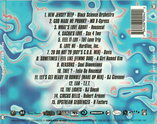 DJ Duke : Jan. 1995 (CD, Comp, Mixed)