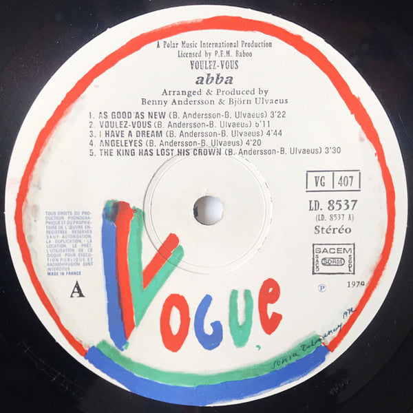 ABBA : Voulez-Vous (LP, Album)