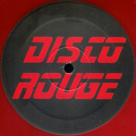 Disco Rouge : Disco Rouge (12", Red)
