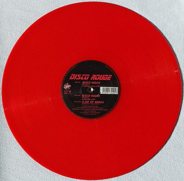 Disco Rouge : Disco Rouge (12", Red)