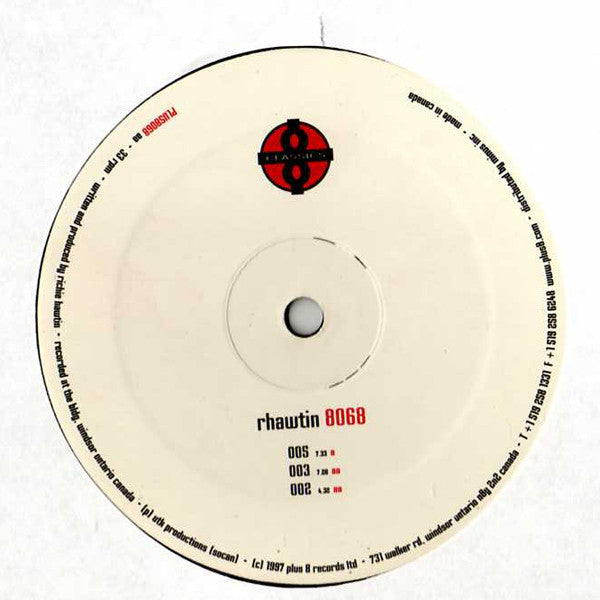 Richie Hawtin : 8068 (12", RE)