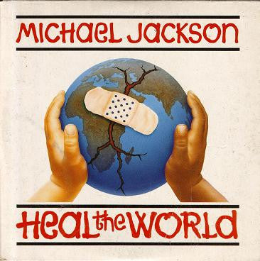 Michael Jackson : Heal The World (CD, Single, Car)