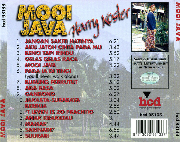 Harry Koster : Mooi Java (CD, Album)