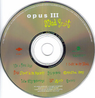 Opus III : Mind Fruit (CD, Album)