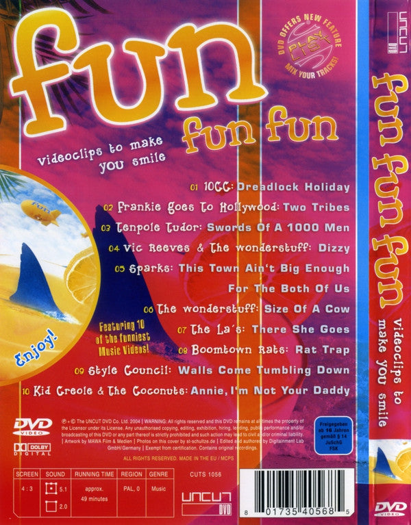 Various : Fun Fun Fun (DVD-V, Comp, Multichannel, PAL)
