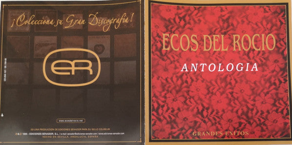 Ecos Del Rocío : Antologia - Grandes Exitos (CD, Comp)