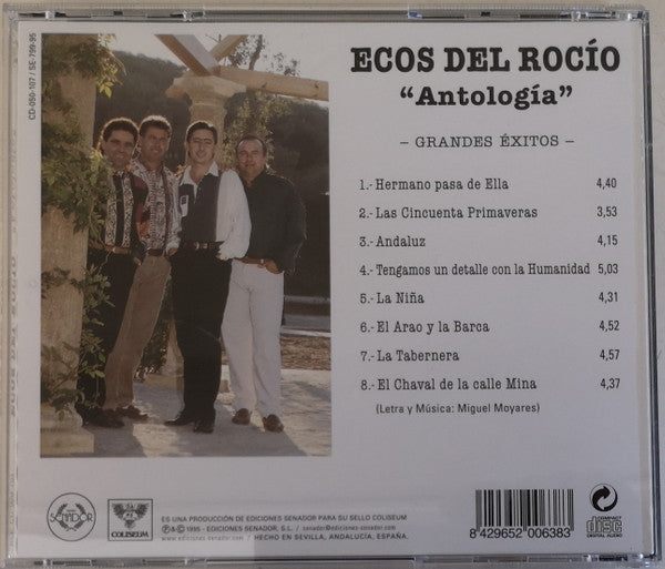 Ecos Del Rocío : Antologia - Grandes Exitos (CD, Comp)