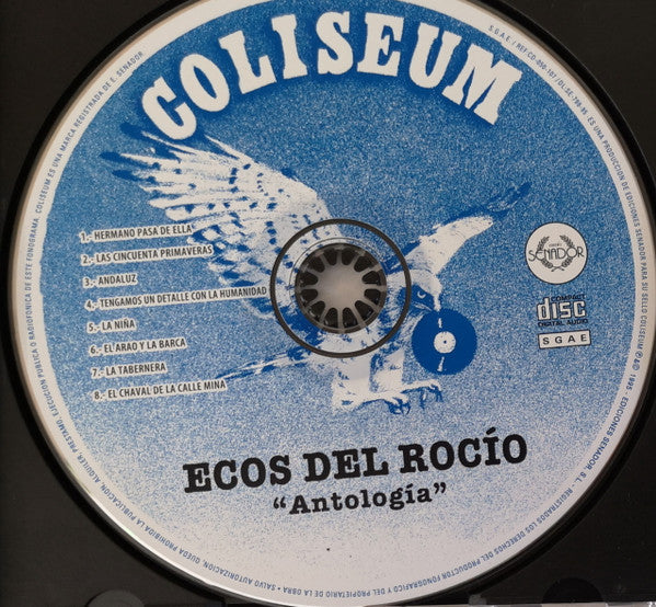 Ecos Del Rocío : Antologia - Grandes Exitos (CD, Comp)