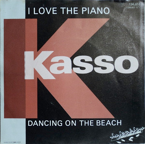 Kasso : I Love The Piano (7", Single)