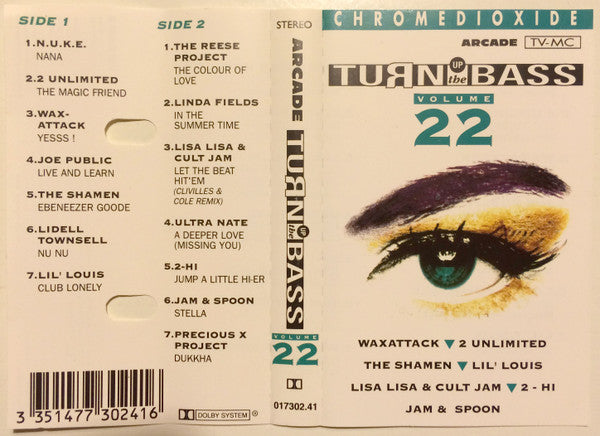 Various : Turn Up The Bass - Volume 22 (Cass, Comp)