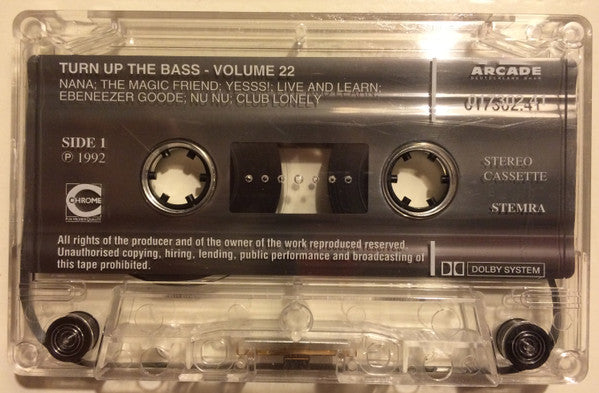 Various : Turn Up The Bass - Volume 22 (Cass, Comp)