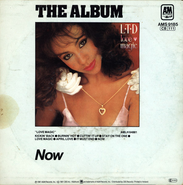L.T.D. : Kickin' Back (7", Single)
