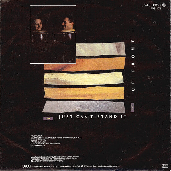 Matt Bianco : Just Can't Stand It (7", Single)