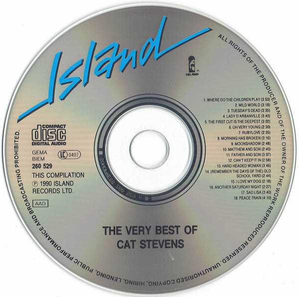 Cat Stevens : The Very Best Of Cat Stevens (CD, Comp)