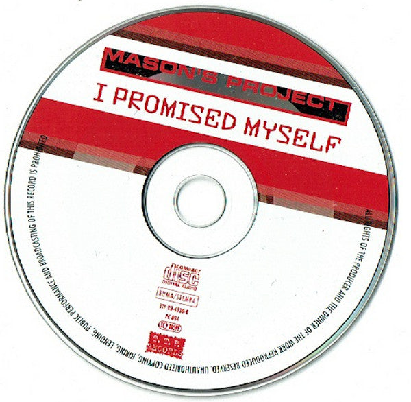 Mason's Project : I Promised Myself (CD, Maxi)