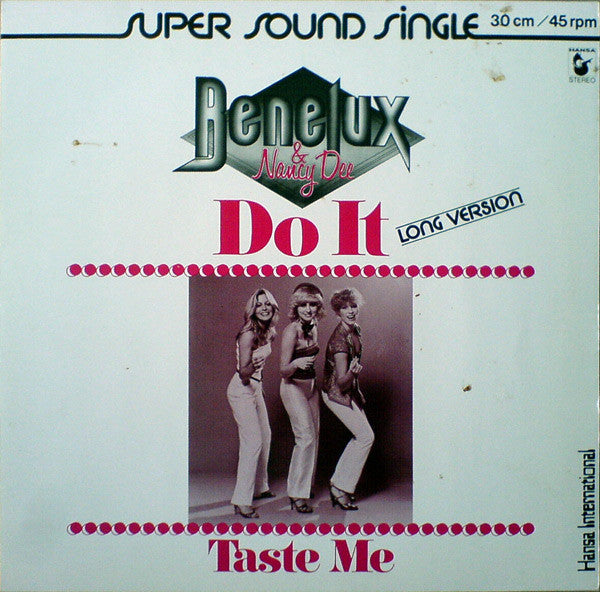 Benelux & Nancy Dee : Do It (12", Single, Sup)