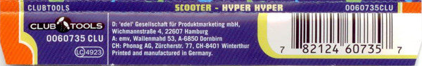Scooter : Hyper Hyper (CD, Maxi)