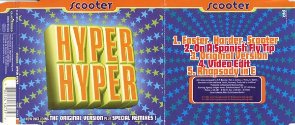 Scooter : Hyper Hyper (CD, Maxi)