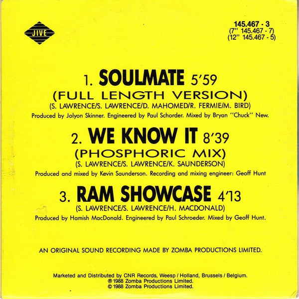 Wee Papa Girl Rappers : Soulmate (CD, Maxi, Car)