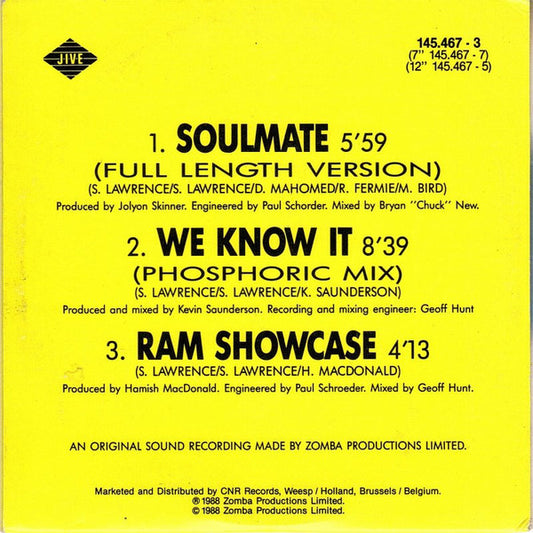 Wee Papa Girl Rappers : Soulmate (CD, Maxi, Car)