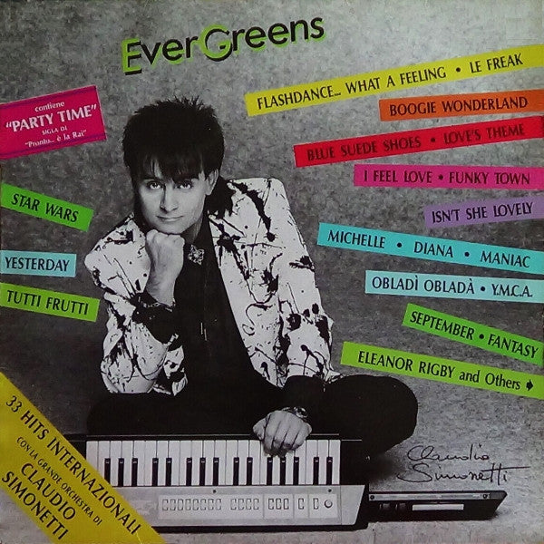 Claudio Simonetti : Evergreens (LP)