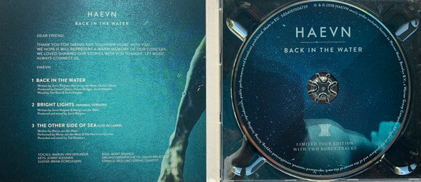 Haevn : Back in the Water (CD, Ltd)