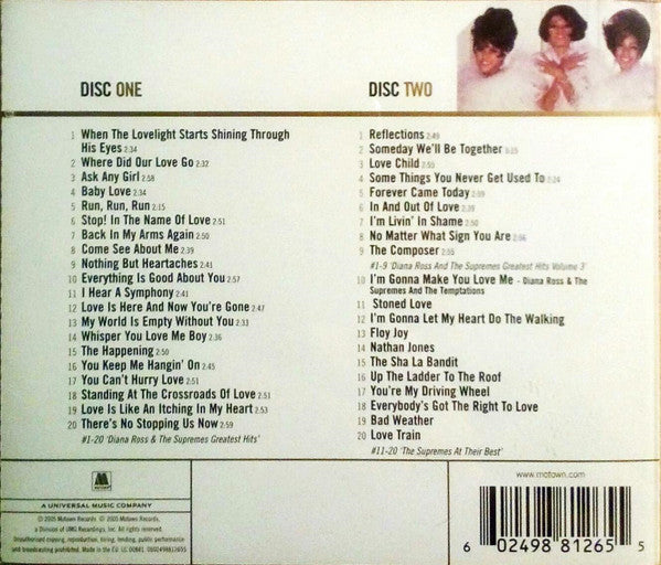 The Supremes : Gold (2xCD, Comp, RM, RP)