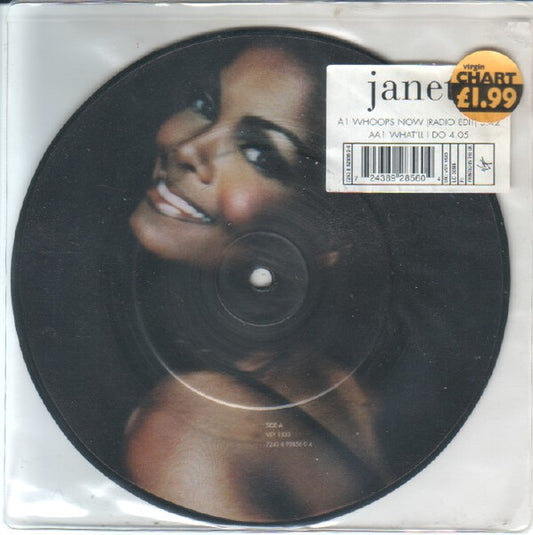 Janet Jackson : Whoops Now / What'll I Do (7", Pic)