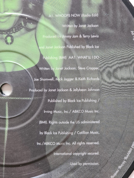 Janet Jackson : Whoops Now / What'll I Do (7", Pic)