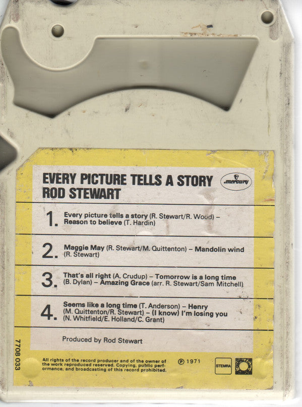 Rod Stewart : Every Picture Tells A Story (8-Trk, Album)