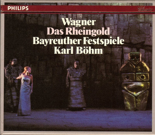 Richard Wagner - Orchester der Bayreuther Festspiele, Karl Böhm : Das Rheingold (2xCD, Album, RE, RM + Box, Sli)