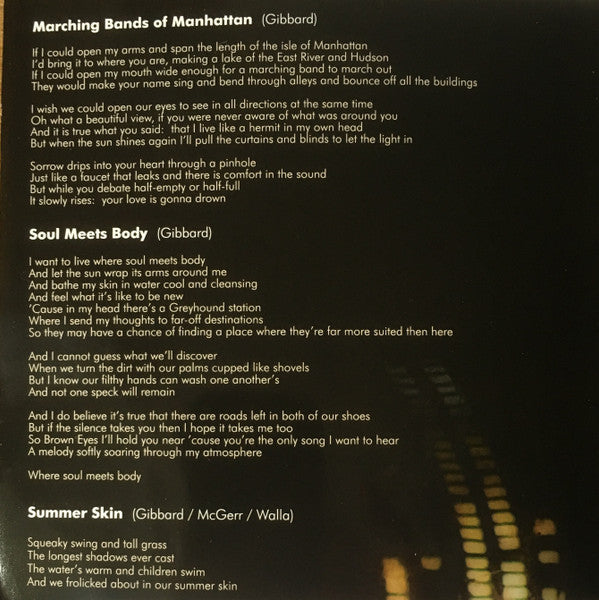 Death Cab For Cutie : Plans (CD, Album)