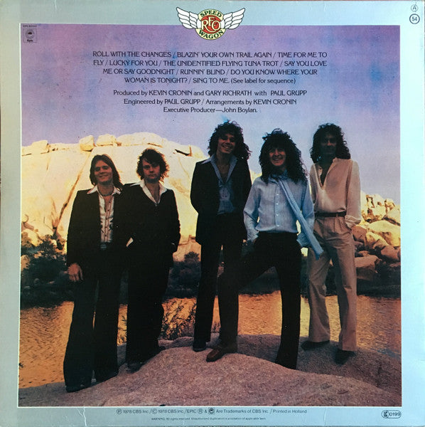 REO Speedwagon : You Can Tune A Piano, But You Can't Tuna Fish (LP, Album, RE, RP)