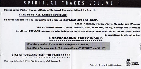 Various : Spiritual Tracks Vol 1 (CD, Comp, Mixed)