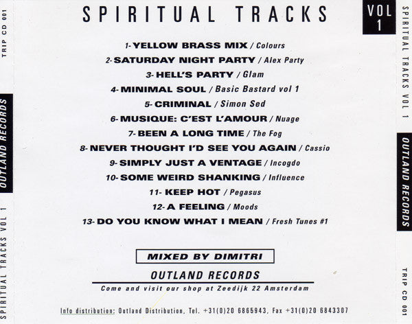 Various : Spiritual Tracks Vol 1 (CD, Comp, Mixed)