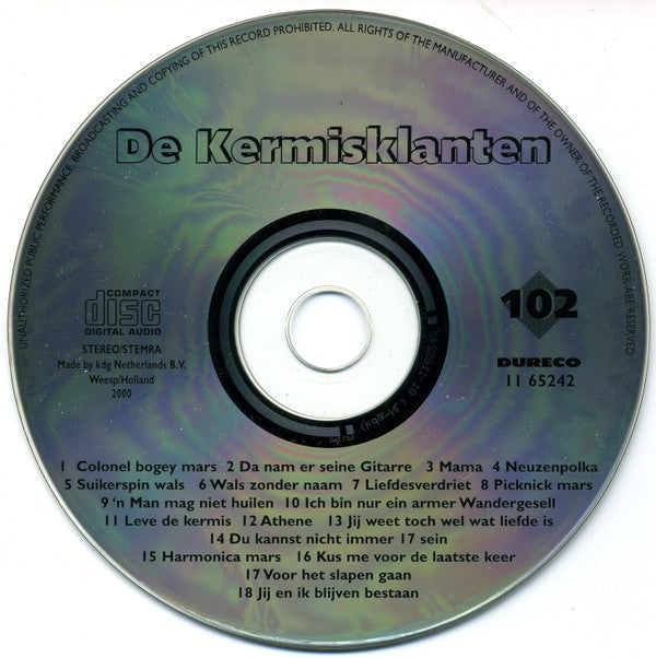 De Kermisklanten : De Kermisklanten (CD, Comp)