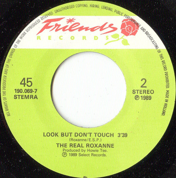 The Real Roxanne : Roxanne's On A Roll (7", Single)