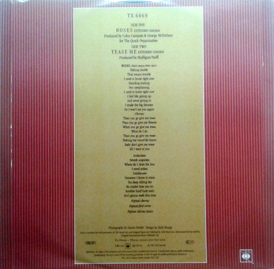Haywoode : Roses (12", Single)