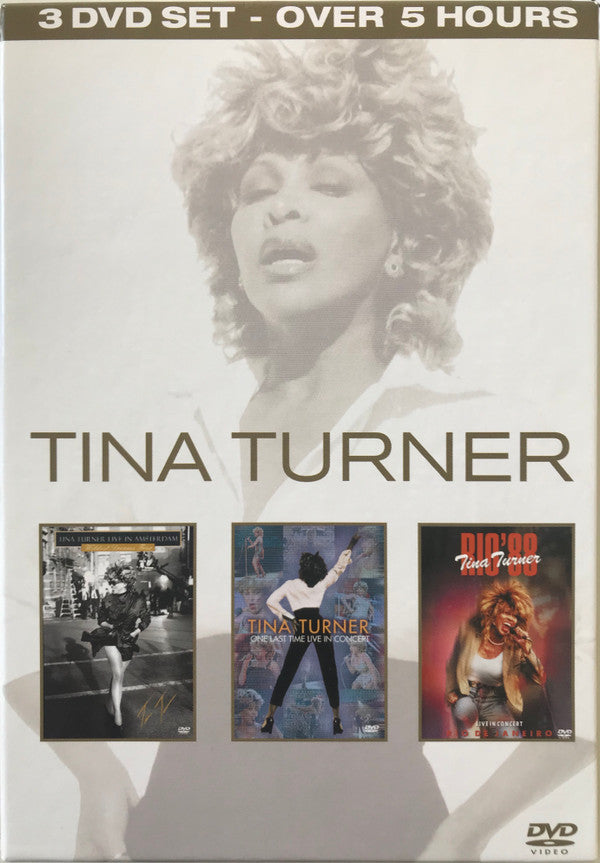 Tina Turner : Live In Amsterdam / One Last Time Live In Concert / Live In Rio '88 (Box, Comp + DVD-V, Multichannel, PAL, DTS + DVD-V,)