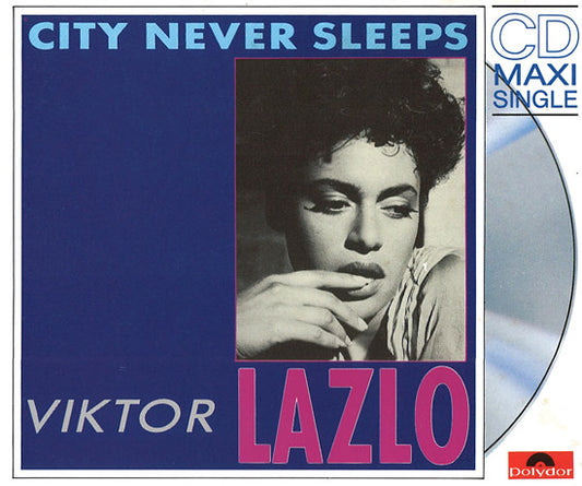 Viktor Lazlo : City Never Sleeps (CD, Maxi, Jew)