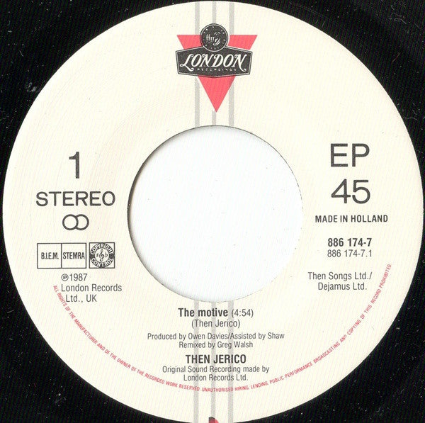 Then Jerico : The Motive (7", Single)