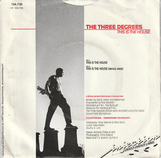 The Three Degrees : This Is The House (7", Single)