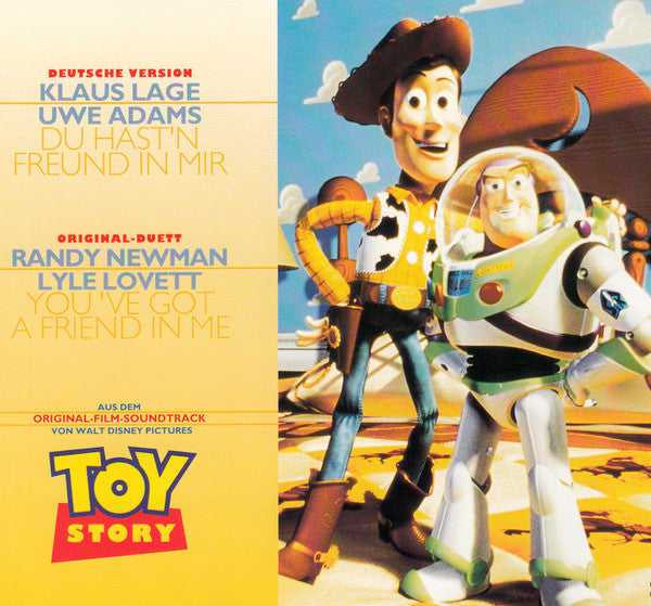 Klaus Lage, Uwe Adams / Randy Newman, Lyle Lovett : Du Hast'n Freund In Mir / You've Got A Friend In Me (CD, Single)