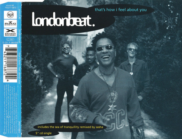 Londonbeat : That's How I Feel About You (CD, Single)
